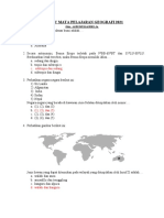 SOAL BC MATA PELAJARAN GEOGRAFI 2021