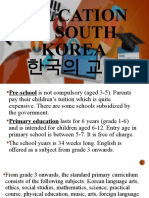 Education in South Korea