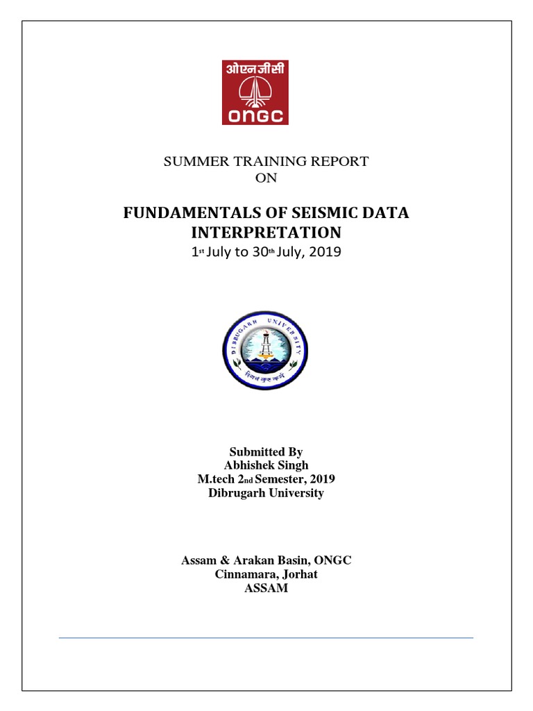 Seismic Data Interpretation Fundamentals | PDF | Waves | Reflection ...