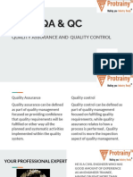 Qa & QC: Quality Assurance and Quality Control