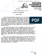 Process Economics Program: Polyethylene, Low Density, Supp. B., August 1980