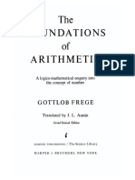 Frege Foundations of Arithmetic