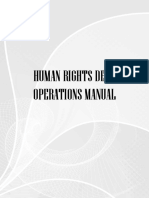 Human Rights Desk Operations Manual