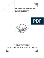 Act Statutes SchedulesRegulations