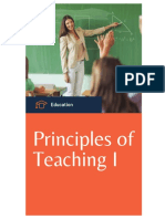 Principles of Teaching I Module
