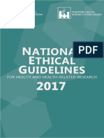 National Ethical Guidelines for Health and Health-Related Research 2017