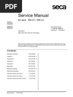 Seca 777 Scale Service Manual | PDF | Electrostatic Discharge | Calibration