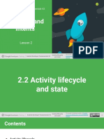 Activity Lifecycle and State