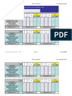 Customer Reference Rating Summary Sheet: Vendor Evaluation