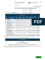 4th Sem Bcom Result