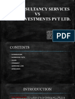 Tata Consultancy Services VS Cyrus Investments PVT LTD