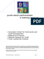 Youth-Adult Partnerships: A Training Manual