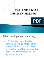 4.7 Ethical Issues Sales Management
