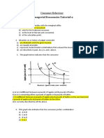 Managerial Economics Tutorial 2 Solution