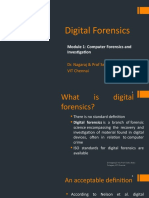 Digital Forensics: Module 1: Computer Forensics and Investigation