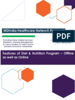 Features of Diet & Nutrition Program