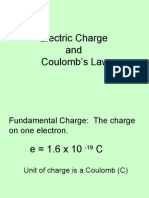 Electric Charge and Coulomb's Law