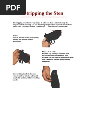 Sten field Stripping