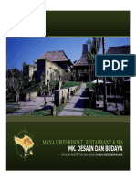 Minggu 7 - MK. DESAIN DAN BUDAYA - Maya Ubud Resort and Restoran