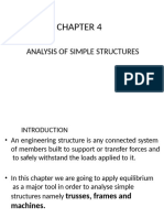 Analysis of Simple Structures