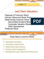FM - Stocks and their Valuation