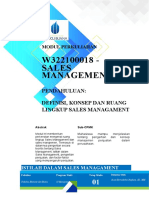 Modul - 1 - Sales Management