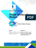 Modul Sesi 1 Studi Kelayakan Bisnis 2021