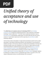 Unified Theory of Acceptance and Use of Technology - Wikipedia