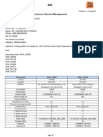 Transmission Service Management: Parameters DHK - X2562 DHK - X3308
