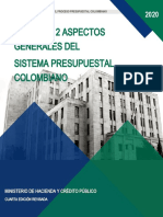 1. CAPITULO 2 Aspectos Generales Del Sistema Presupuestal Colombiano