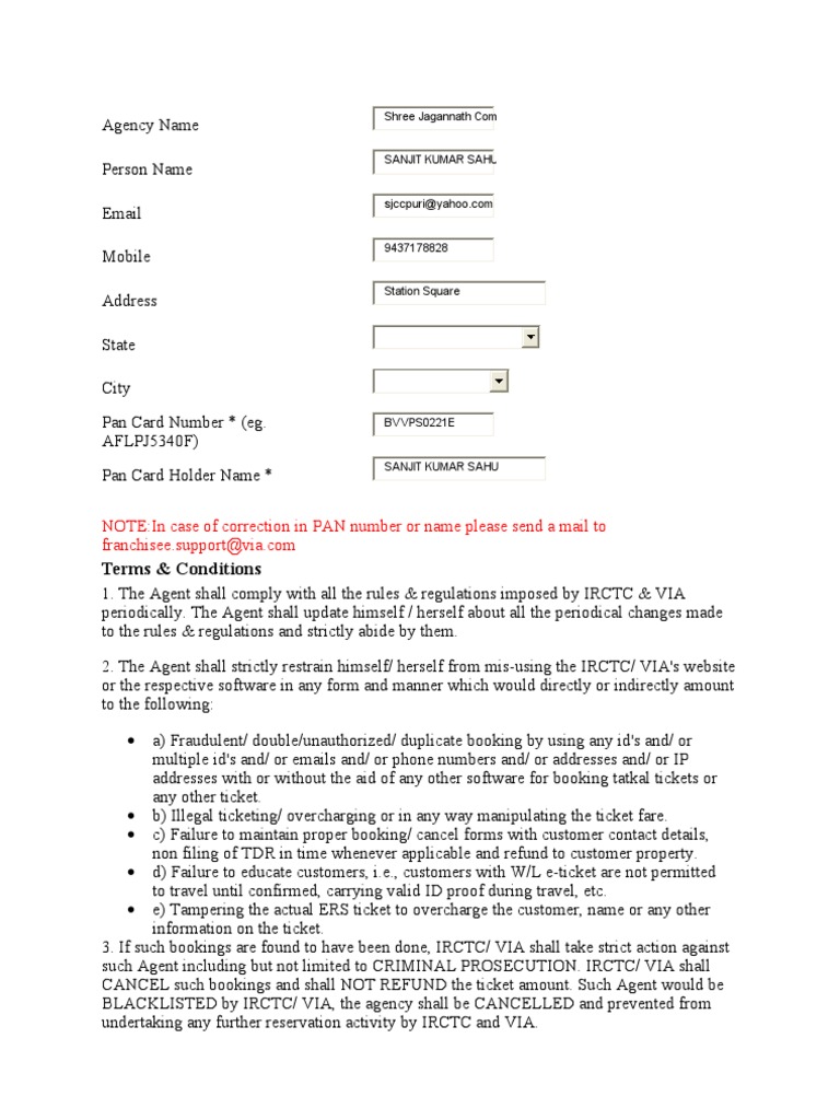 Agency Name and Compliance Terms | PDF