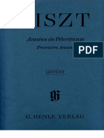 F. Liszt - Années de Pelerinage - Premiere Année