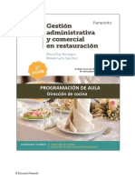 Programación de Aula - Dirección de Cocinarv - 2019 - Ok