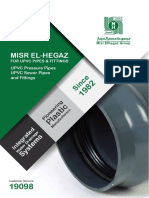 MISR EL-HEGAZ GUIDE TO UPVC PIPES & FITTINGS