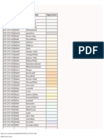 RGB Color Codes Chart