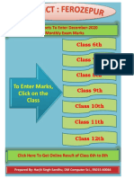 Result Sheet Link to Enter Marks (14)