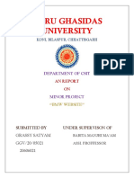 Guru Ghasidas University: Department of Csit