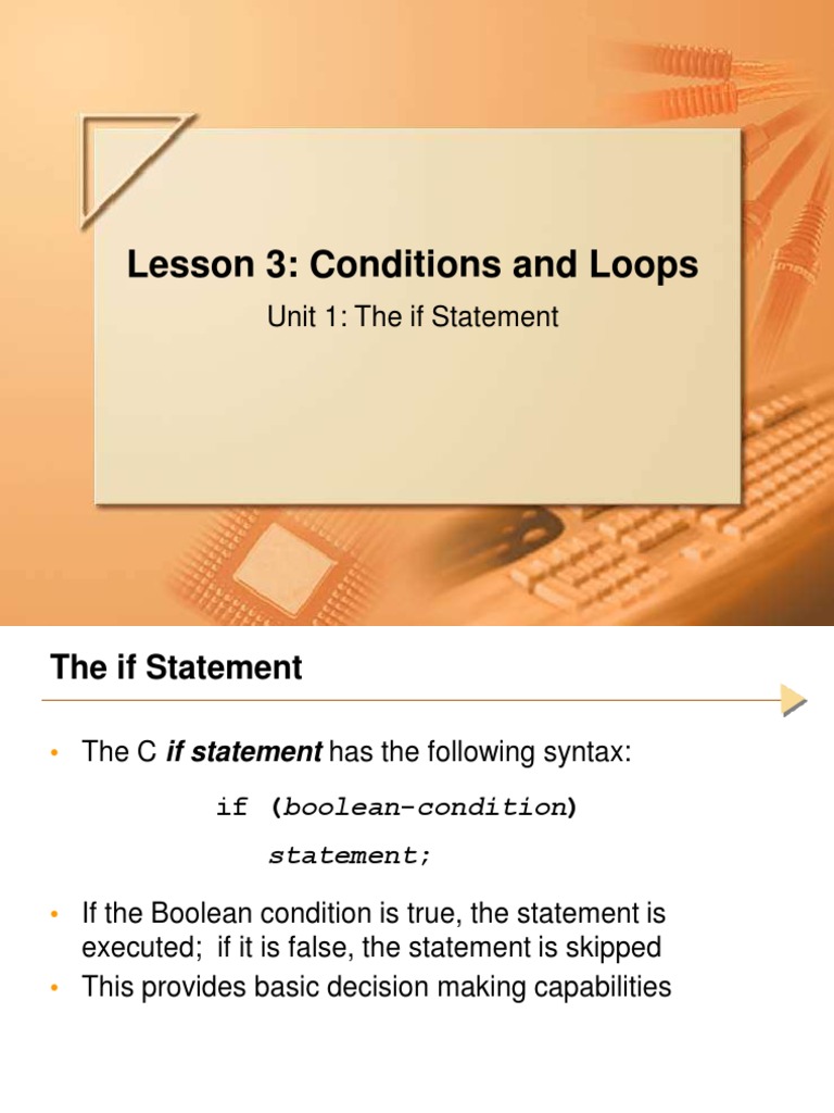 Chapter 3 Conditionals And Loops – KTIR