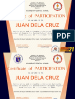 Brigada Pagbasa Certificate