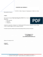 Certificado Polirtrosis Vacuna