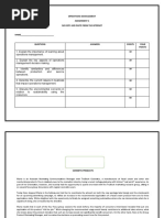 Assignment 1 Operations Management