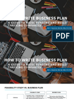 How To Write Business Plan: A Guide To Raise Funding and Build Thriving Companies