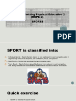 Intro To Sports and Table Tennis