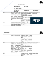 PLANIFICACIÓN. Agosto. Historia