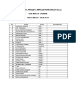 SMK Negeri 1 Ciamis Class Representatives 2018-2019