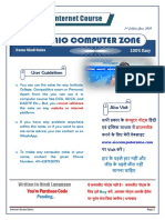 Demo-Internet Notes-Hindi & English