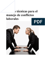 Manejo de Conflictos