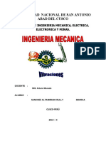 Trabajo de Vibraciones (Masa Resorte Sin Amortiguacion Exiatado)