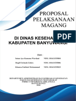 Proposal Pelaksanaan Magang Dinas Kesehatan