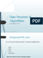 Data Structure & Algorithms: M. Arslan Idris - CS-214